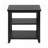 Rectangle Tiered Wooden Side Table