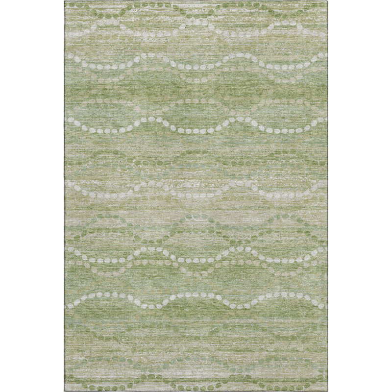Premium Machine Washable Mayfield Gradient Rug, Teal, 2'6" x 3'10"