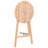 Folding Wooden Bar Table
