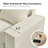 Paavo 84" Modern 3 - Piece Two Upholstery Options and Modular Sofa-1327084176