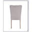 CHAISE DE PIERRE EN PIERRE - Ensemble beige de 2, conception ergonomique pour le confort et l'élégance dans les salles à manger modernes.