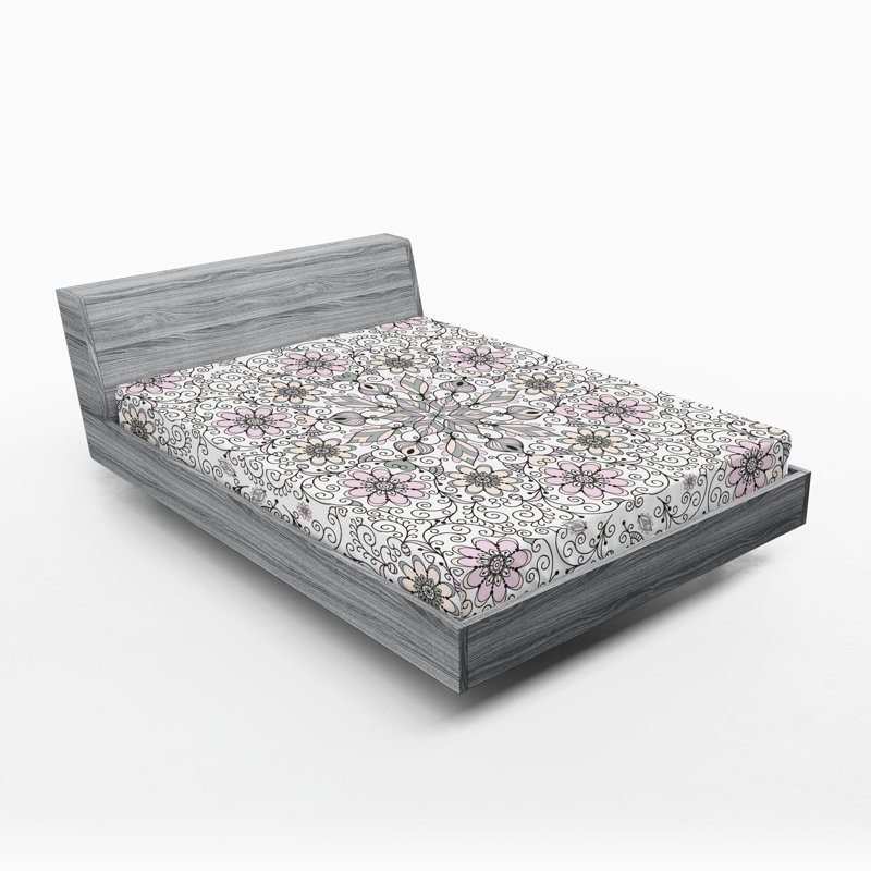 Ensemble de 2 draps-housses Ambesonne, Ensemble de draps pour très grand lit