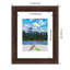Warm Walnut Narrow Wood Picture Frame, Photo Frame, Art Frame-1061121502