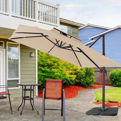 Parasol en porte-à-faux Pulk