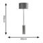 Ailanny 150cm Mirrored Traditional Floor Lamp-433977605-433977625