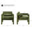Solaris Velvet Accent Armchair-1973744039