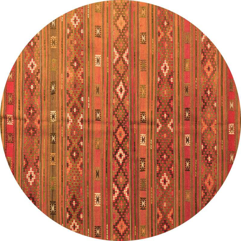 Manilo Performance Moroccan Indoor Rug, Round 4'