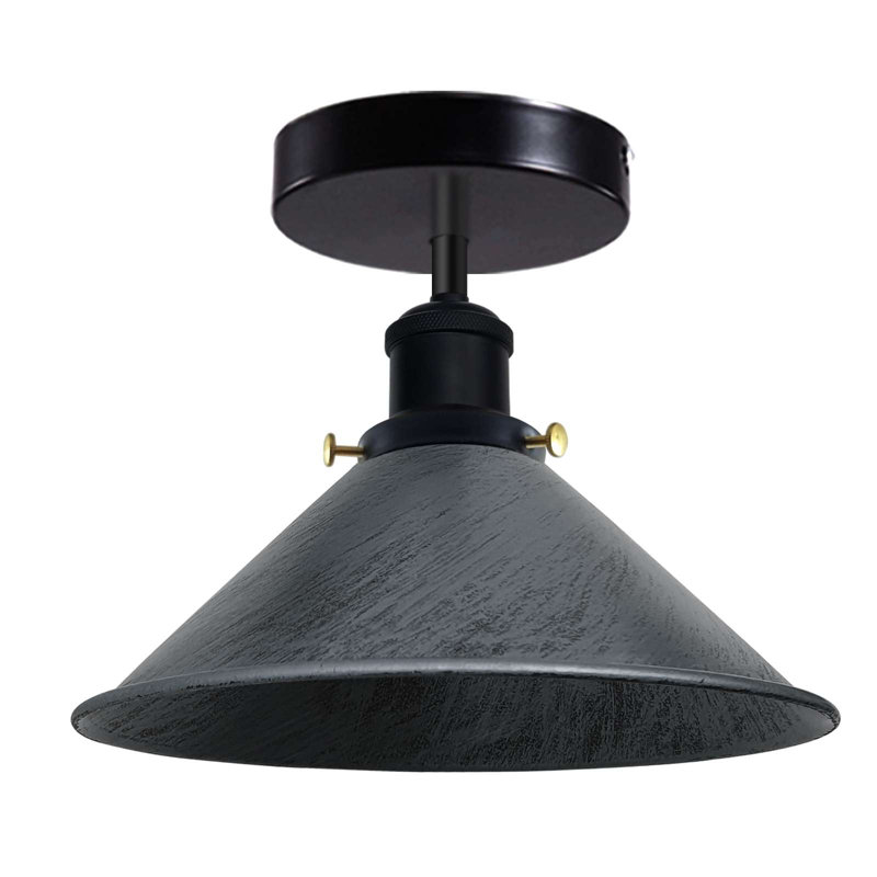 Conneautville Flush Mount, Brushed Silver