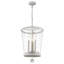 Luminaire tambour à tambour simple 3 lumières Mulhern