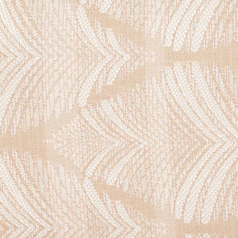 Ruban à plumes de 4 po x 10 po, Blanc champagne