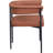 Malin Vegan Leather Arm Chair Dining Chair-474285632