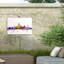«Modern and Contemporary Dallas Texas Skyline on Canvas» par Michael Tompsett, reproduction-98081494