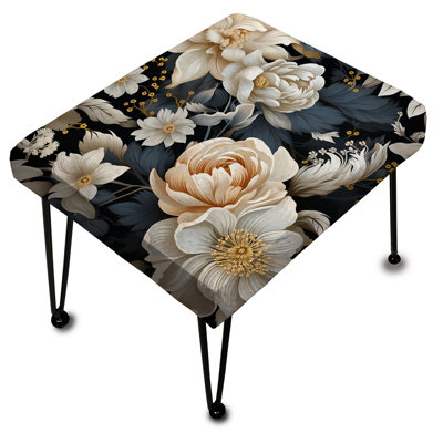 Urban Victorian Chic Victorian Motif - Repose-pieds rectangulaire floral