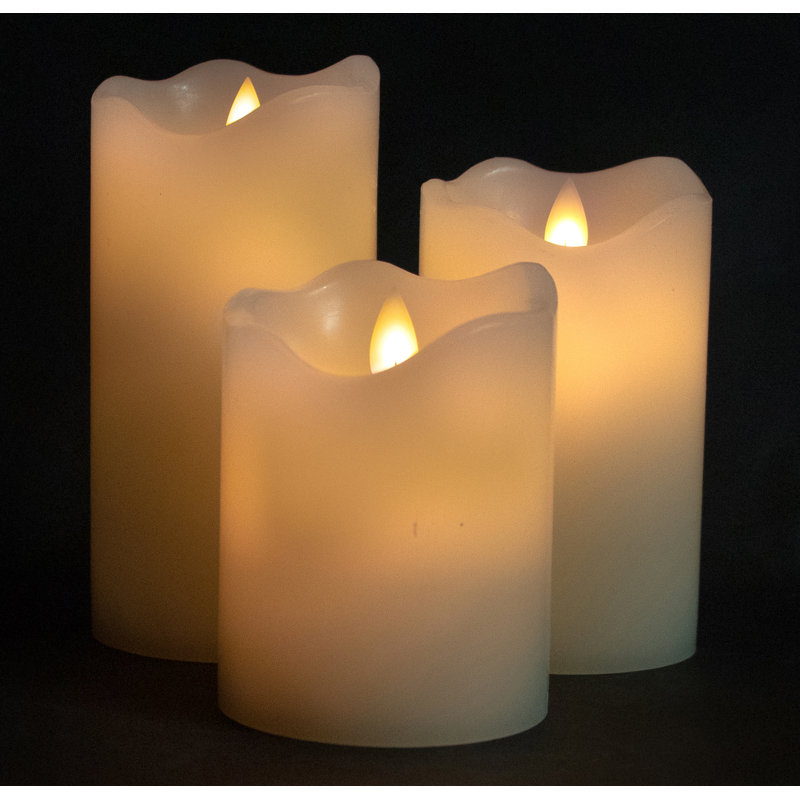 Flameless Pillar Candle