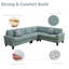 Canapé modulaire 4 pièces Modern L-1784727844