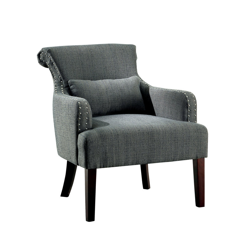 Marlow Upholstered Armchair, Gray