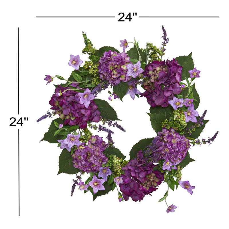 Couronne de polyester 24 po