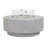 Round GFR Concrete Smokeless Fire Pit Table