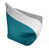 Bleu sarcelle, blanc, gris sélectionné