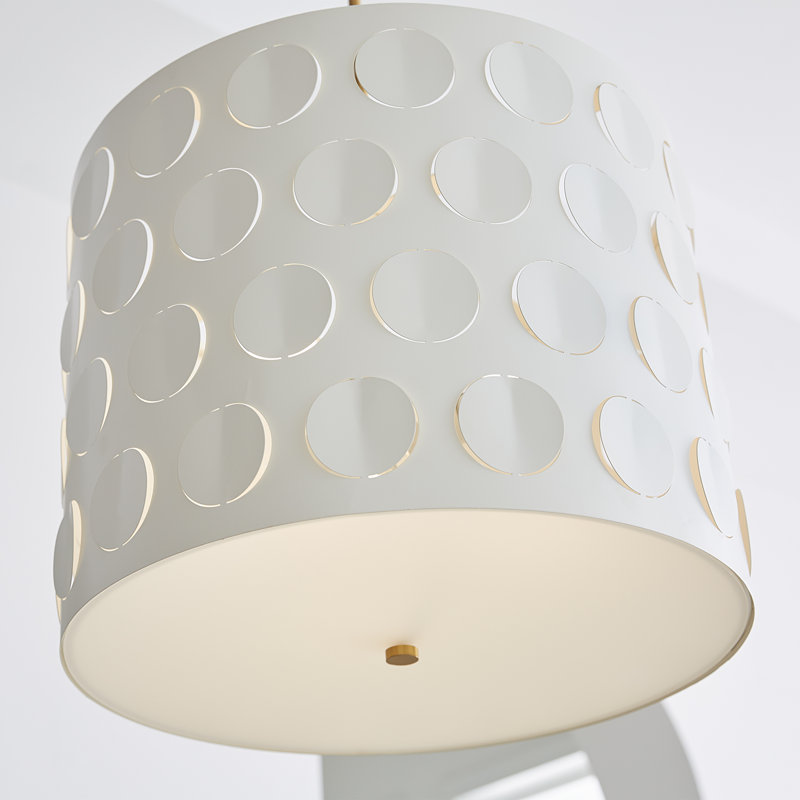 Grand luminaire suspendu Dottie, Bronze brillant