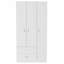 Armoire 2 portes 3 tiroirs Rowaton-1956139886
