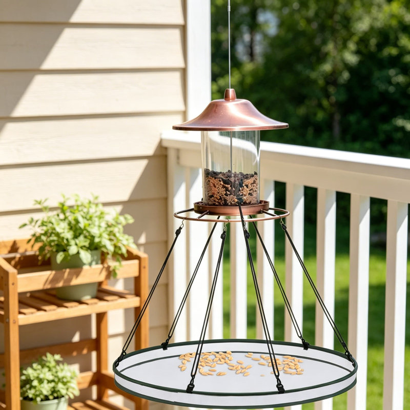 Plateau de rangement universel pour cueilleurs de graines d'oiseaux sauvages