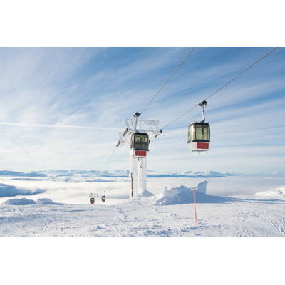 Gondola Lift Suède - Photographie sur toile tendue