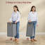 Rolling Laundry Hamper with Handles-2037820603