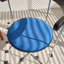 Chaise de salle à manger pliante moderne avec structure en porte-à-faux chromée et dossier tissé à la main, pour les intérieurs contemporains-1274185465