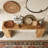 Farmhouse Wood Sofa Table Entryway Table-1864956418