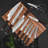 Kuisine 12-Piece Damascus Steel Knife Block Set