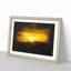 Sunset In Austria - Single Picture Frame Print on MDF-56864166-56864168