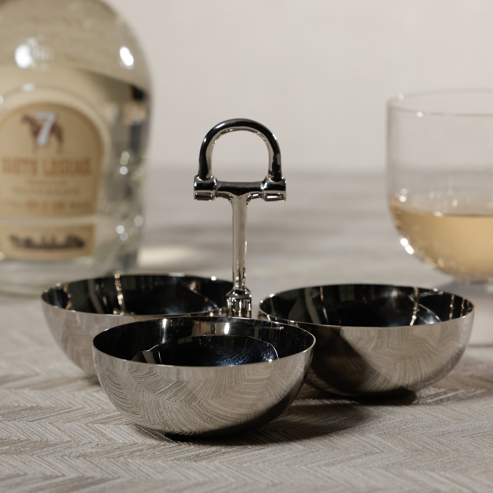 Stainless Steel Condiment Server, Nickel