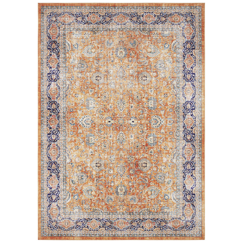 Keshan Maschad Tufted Golden Yellow Rug, Rectangle 120 x 160cm