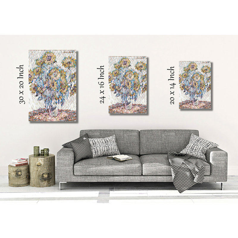 Claude Monet - Wrapped Canvas Print, 60cm H x 40cm W