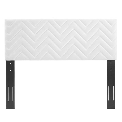 Modway Mercy Chevron Tufted Performance Velvet Headboard by Modway