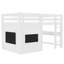 Lit mezzanine pour enfants avec tableau coulissant-484275664-484275670