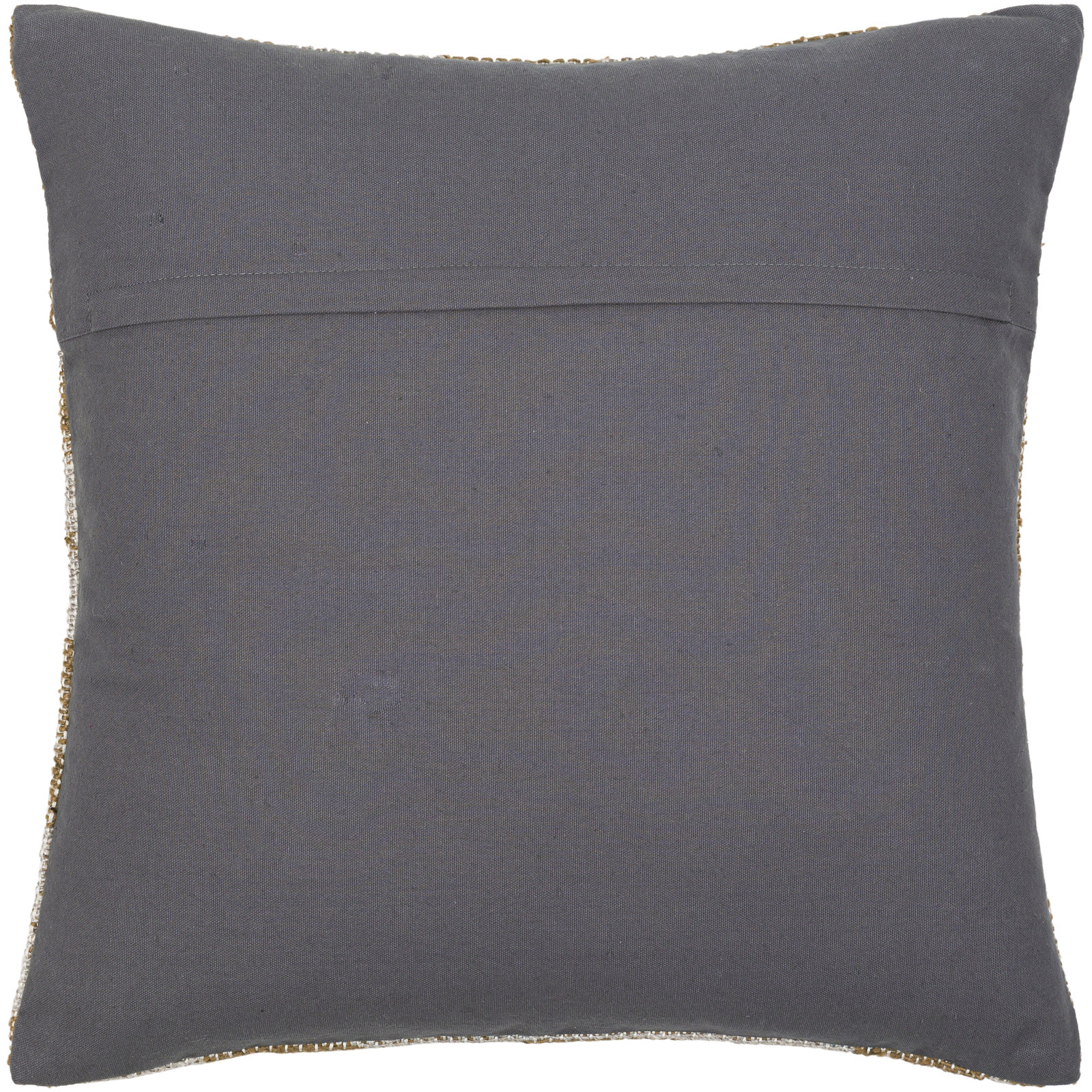 Mahala Geometric Viscose Blend Pillow Cover, 22" x 22", Down