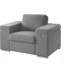 Chaise avec accoudoirs en tissu Gianna-1782325004