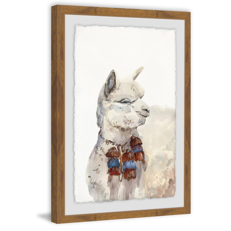 Wink - Single Picture Frame Painting, 46 cm H x 30 cm W