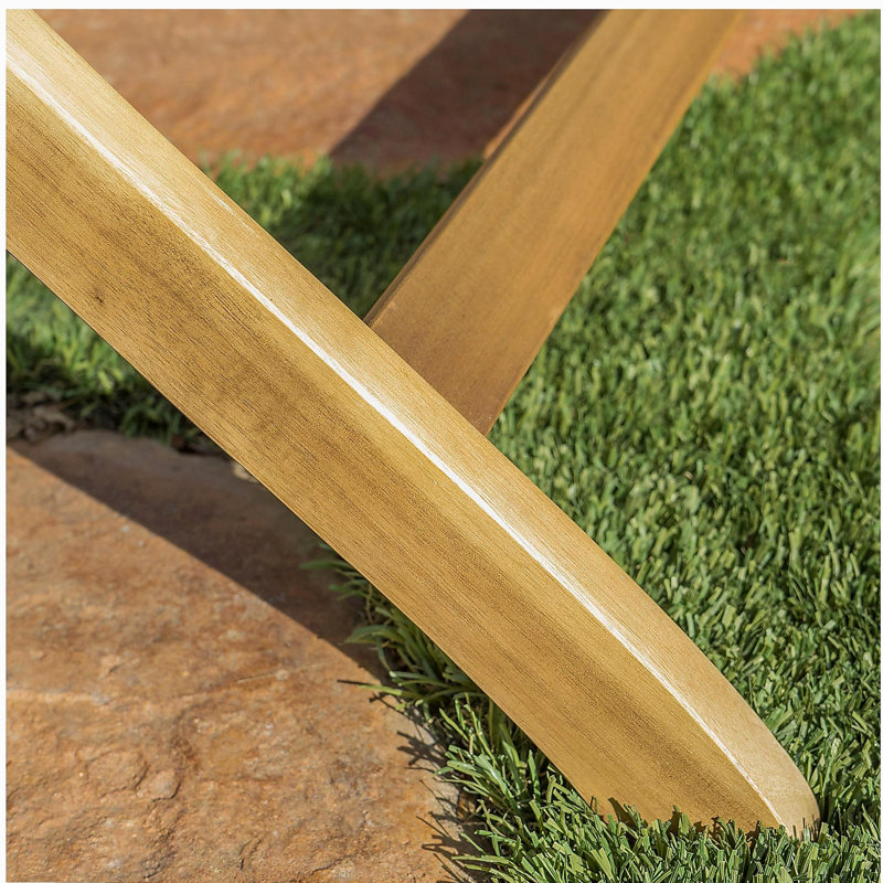Table pliable Positano 43,5 po, Naturel