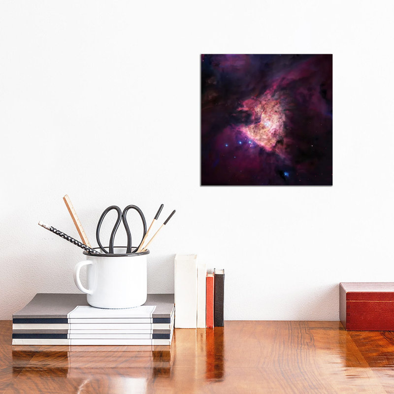 Spock The French Bulldog by Robert Gendler - Wrapped Canvas Print, 30.48 cm H x 30.48 cm W