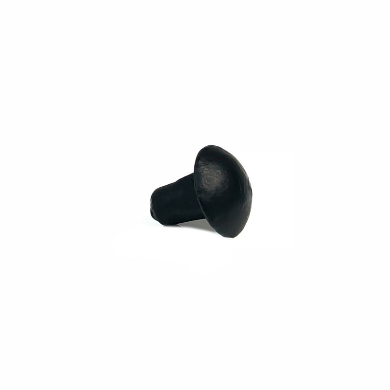Black Iron Round Decorative Clavos, 5/8 Inch