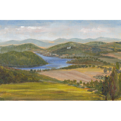 «Nostalgic Tuscany III» par Sandra Iafrate, reproduction d'art sur toile tendue