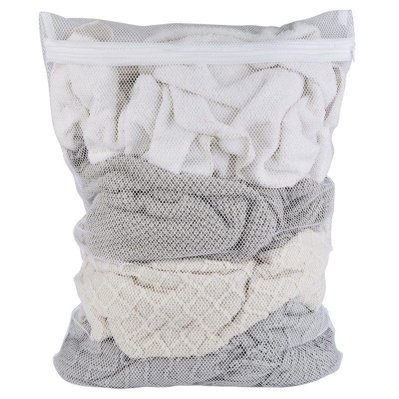 Laundry 360 Large Mesh Wash Bag With ID Tag, 0.5" H x 18.7" W x 27.2" D