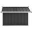 Tuckahoe Garden Robot Lawnmower Shed 92 x 97 x 63 cm Galvanised Steel-1092772832