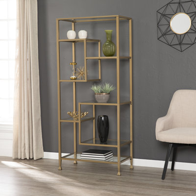 Charney Geometric Bookcase
