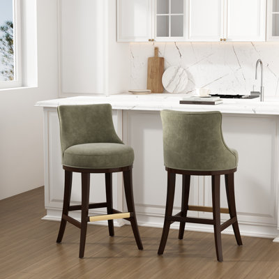 Tabouret de comptoir rembourré Lucia