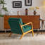Fauteuil en chenille Mid-Century-134099078