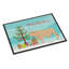 Tapis d’extérieur antidérapant de noël charolais cow Tara-38455378